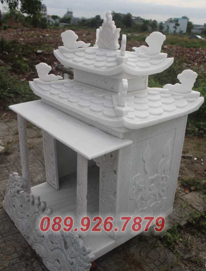 Đồ thờ đá - Mẫu trang thờ, cây hương thờ bằng đá bán Kiên Giang